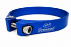 Blue Billet Aluminum Hose Clamp 66mm–68mm (Approx. 2.59"–2.67") – 971225B - Granatelli Motor Sports