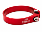Red Anodized Billet Aluminum Hose Clamp 77.8mm–79.8mm (Approx. 3.06"–3.14") – 971275R - Granatelli Motor Sports