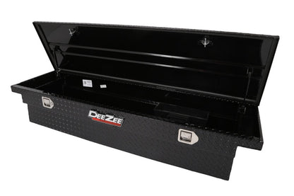 Deezee Universal Tool Box - Red Crossover - Single Lid Black BT (Low)