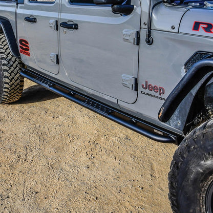 Westin 20-23 Jeep Gladiator Rock Slider - Textured Black