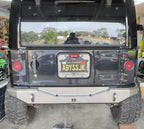 Gauntlet Series Rear Bumper for Jeep JK Wrangler (2007-2018)