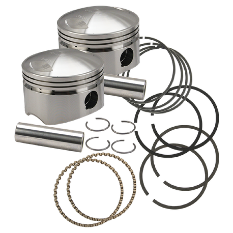 S&S Cycle 36-84 BT 3-5/8in Piston Set - Standard