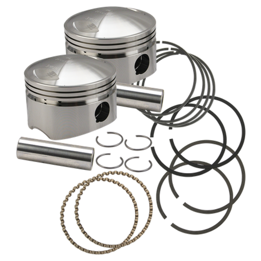 S&S Cycle 36-84 BT 3-5/8in Piston Set - Standard