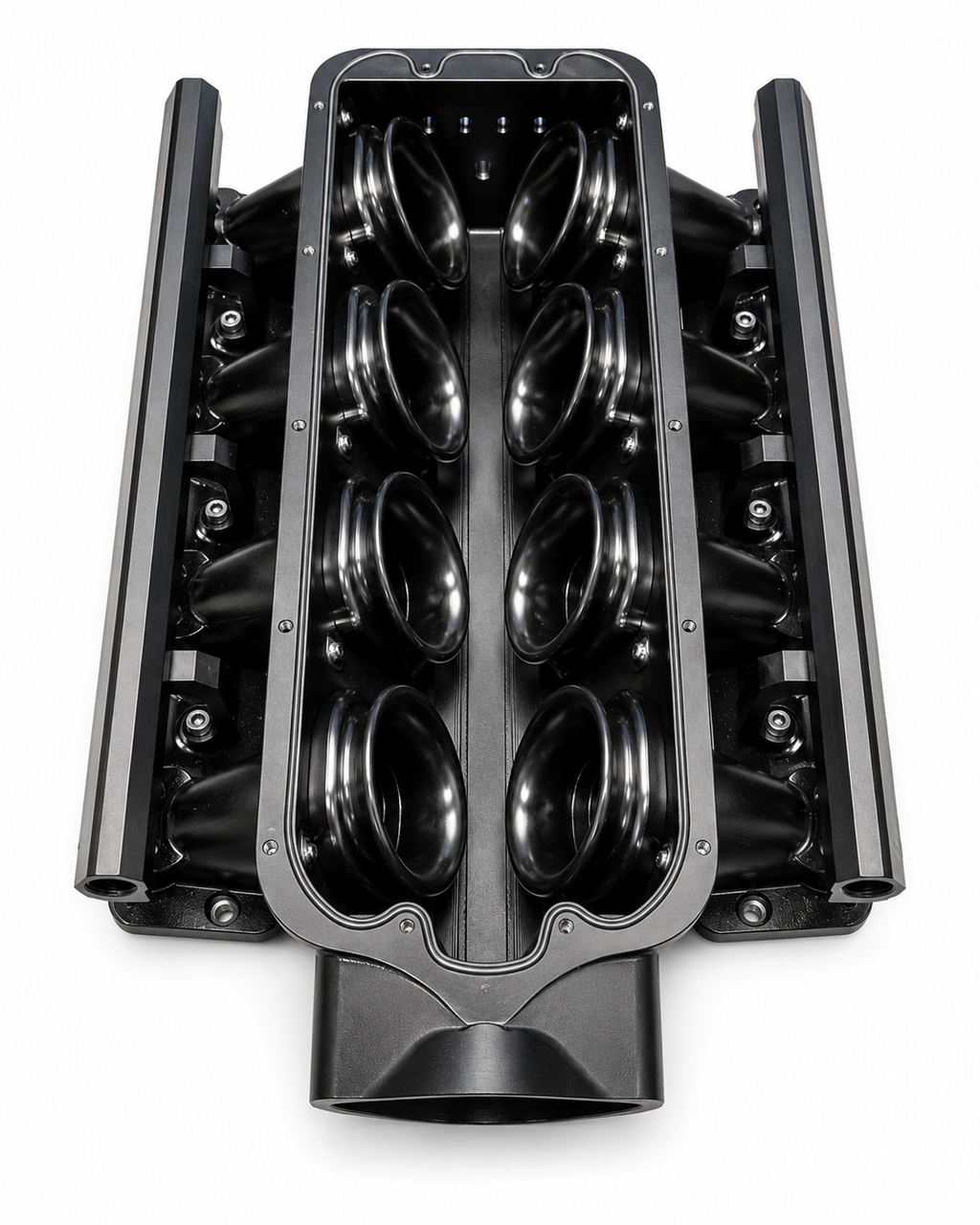ZILLA Black Billet LS Intake Manifold – 105mm Inlet – 980105 - Granatelli Motor Sports