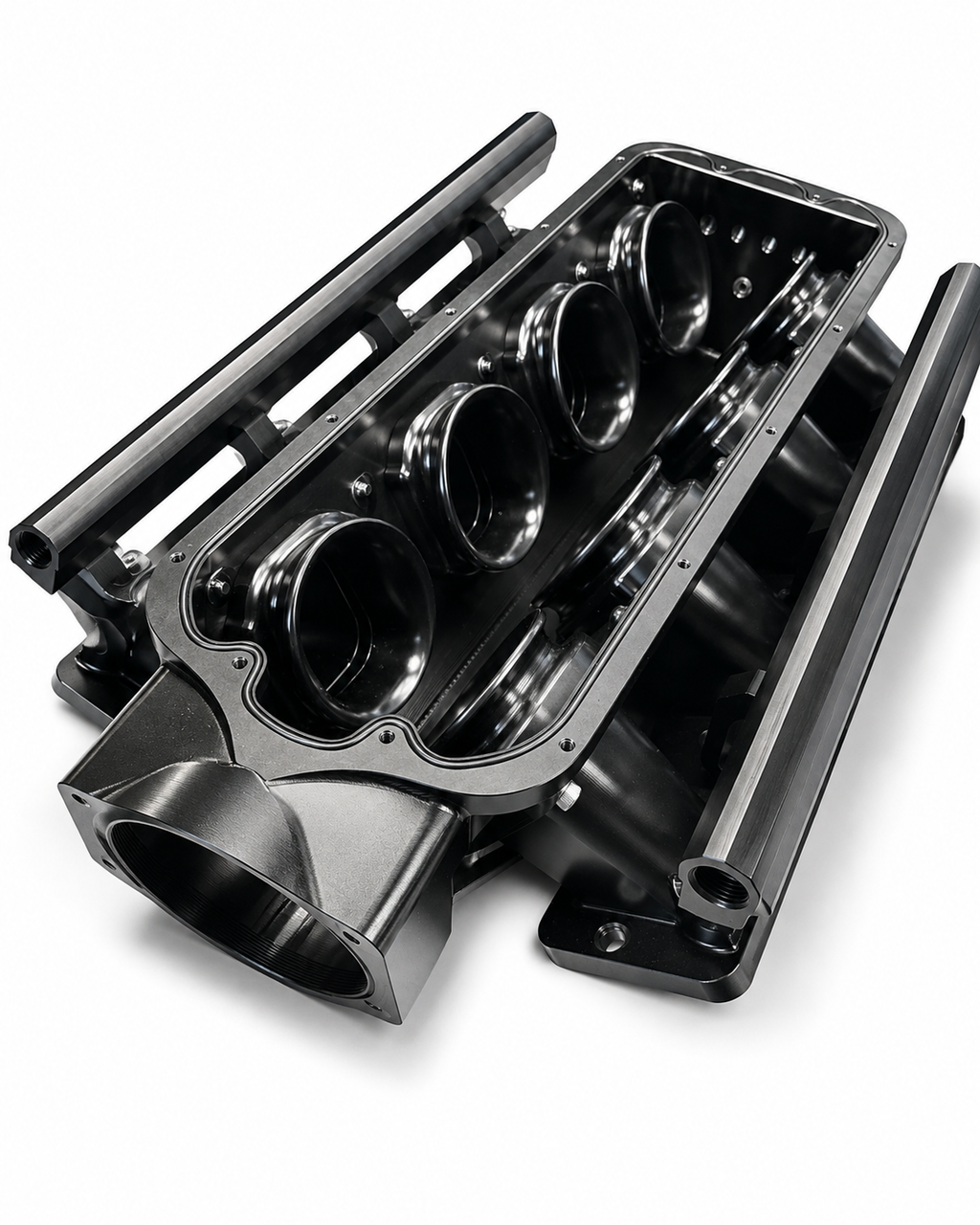 ZILLA Black Billet LS Intake Manifold – 105mm Inlet – 980105 - Granatelli Motor Sports