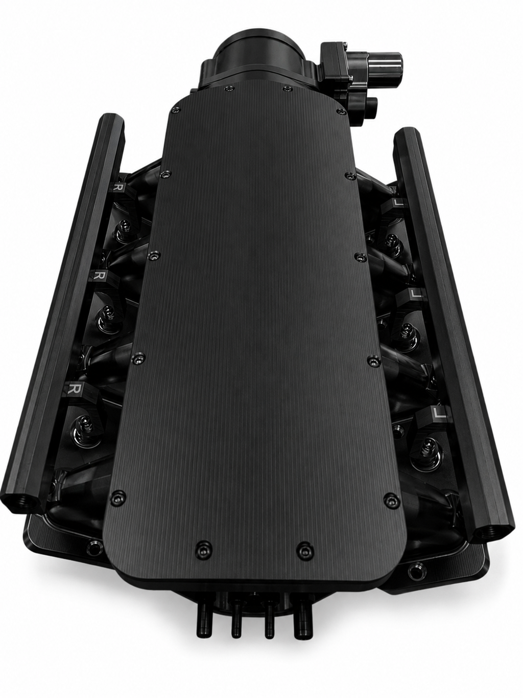 ZILLA Black Billet LS Intake Manifold – 105mm Inlet – 980105 - Granatelli Motor Sports