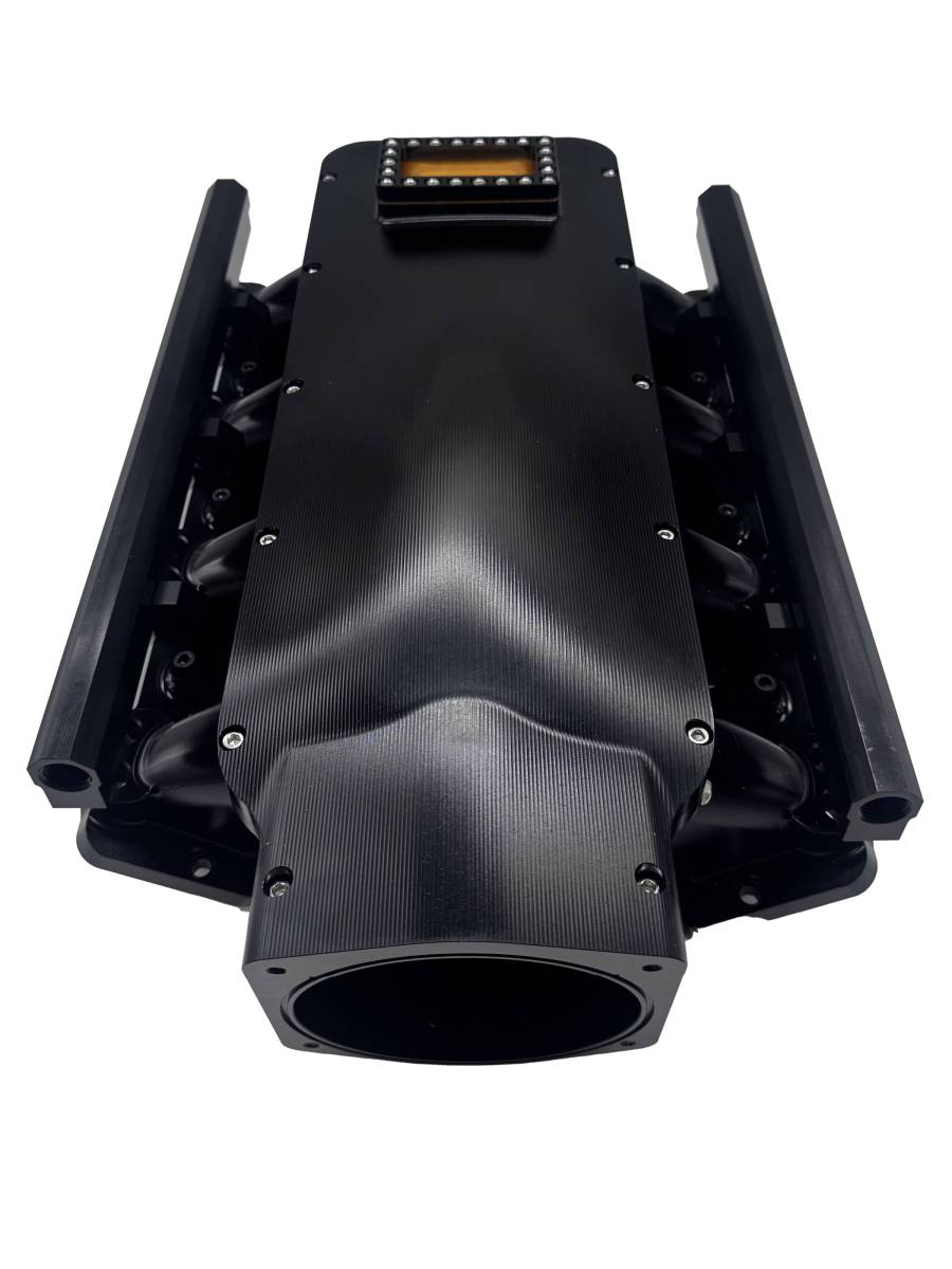 ZILLA Black Billet LS Intake Manifold – 120mm Inlet – 980120 - Granatelli Motor Sports