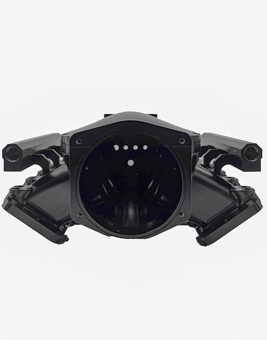 ZILLA Black Billet LS Intake Manifold – 120mm Inlet – 980120 - Granatelli Motor Sports