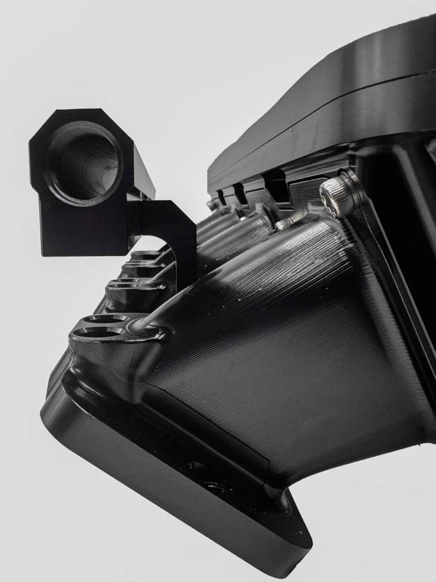 ZILLA Black Billet LS Intake Manifold – 120mm Inlet – 980120 - Granatelli Motor Sports