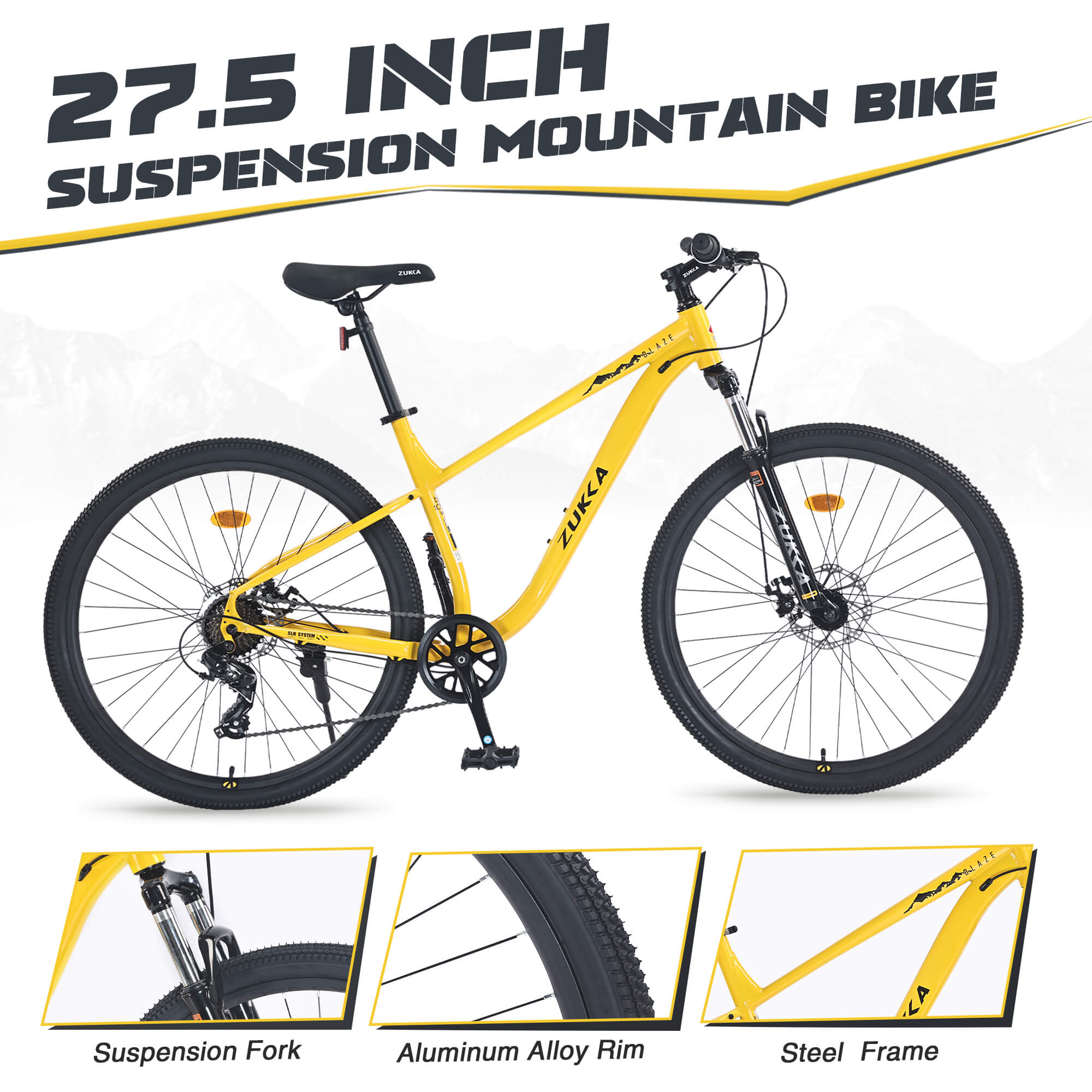 Zukka Blaze - 27.5"