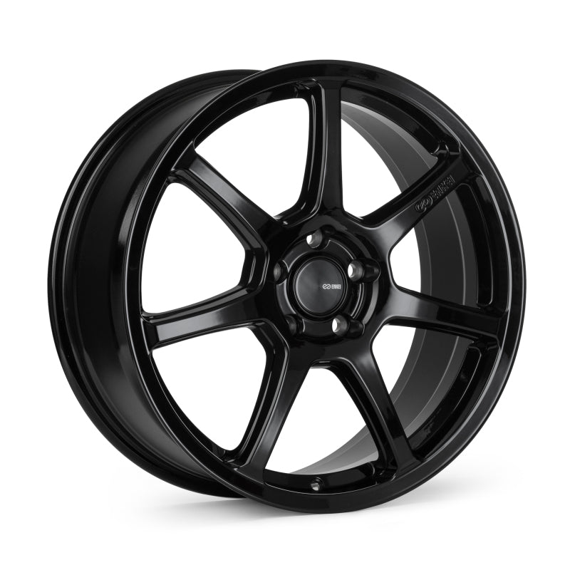 Enkei Imola2 17x7.5 / 5x114.3 BP / ET45 / 72.6mm Bore - Gloss Black Wheel