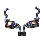 Titanium Valved Catback Exhaust for Porsche Boxster S Cayman S 987.2 2.7L - Bull Boost Performance