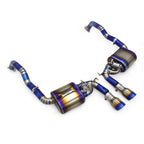 Titanium Valved Catback Exhaust for Porsche Boxster S Cayman S 987 987.1 - Bull Boost Performance