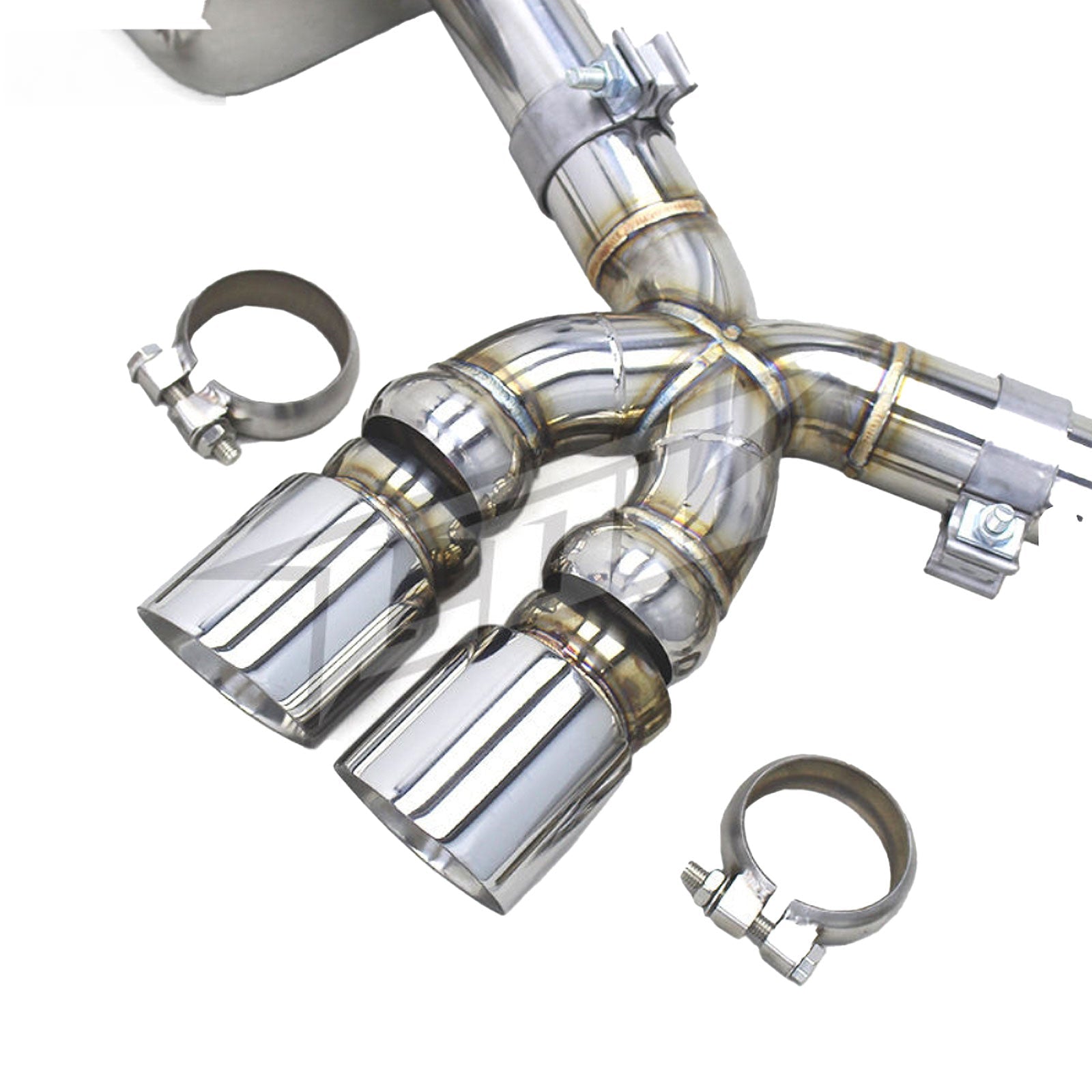 Stainless Valved Catback Exhaust for Porsche Boxster S Cayman S 987 987.1 - Bull Boost Performance
