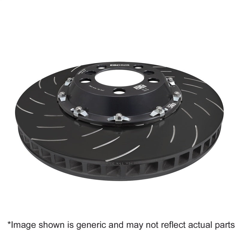 EBC Racing 23-24 Nissan Z (RZ34) Performance 3.0TT Front 355mm 2 Pc Rotor Replacement (Pair)