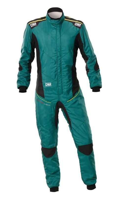 OMP TECNICA SUPERLIGHT OVERALL SFI GREEN SZ 62