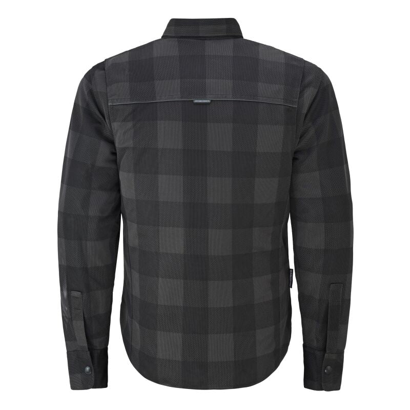 Speed and Strength Black Nine Mesh Moto Shirt Black - XL