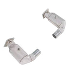 High Flow Catted 200 Cell Downpipes for Porsche 911 997.1 Turbo 3.6T - Bull Boost Performance