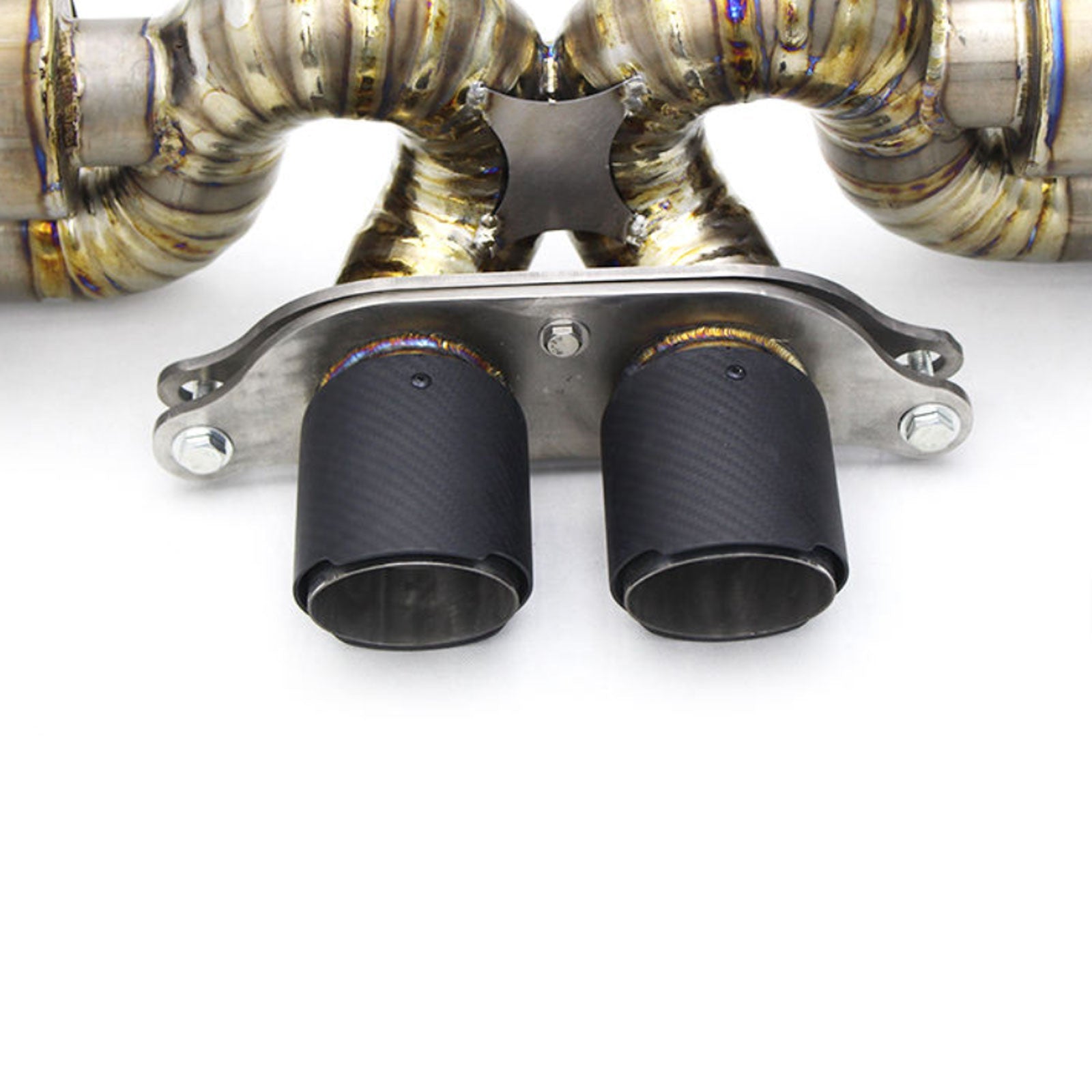 Titanium Valved Catback Exhaust for Porsche 911 991 991.1 991.2 GT3 4.0T - Bull Boost Performance
