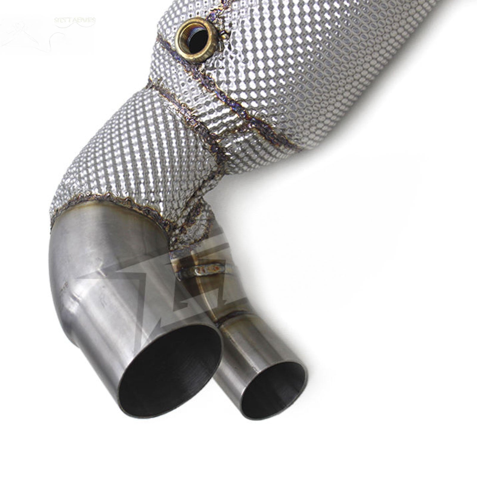 Sport Catted Exhaust Downpipe for Porsche Carrera 911 991.2 GT3 3.0T 2017+ - Bull Boost Performance