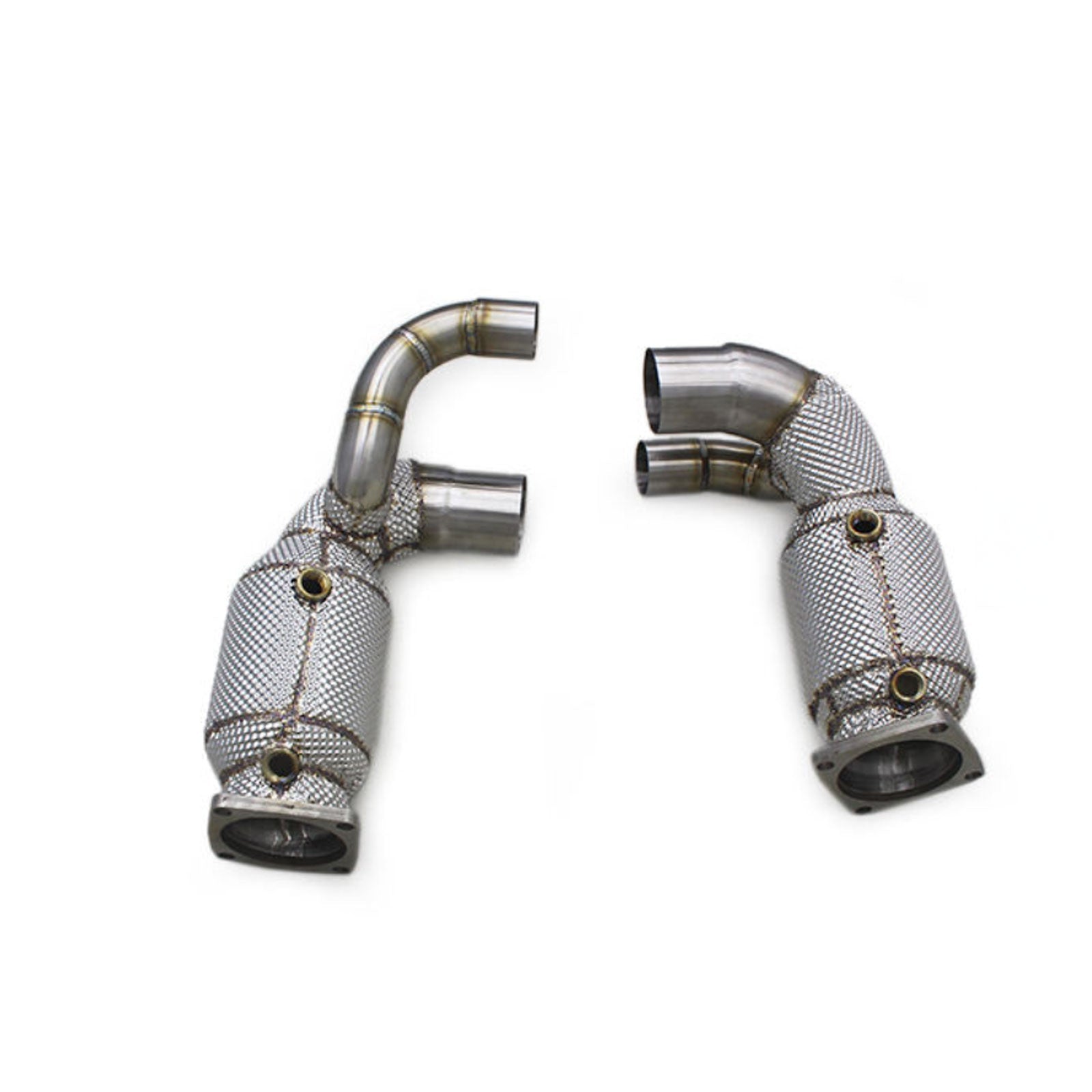 Sport Catted Exhaust Downpipe for Porsche Carrera 911 991.2 GT3 3.0T 2017+ - Bull Boost Performance