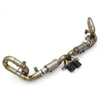 Titanium Valved Catback Exhaust for Porsche 911 991 991.1 991.2 GT3 4.0T - Bull Boost Performance