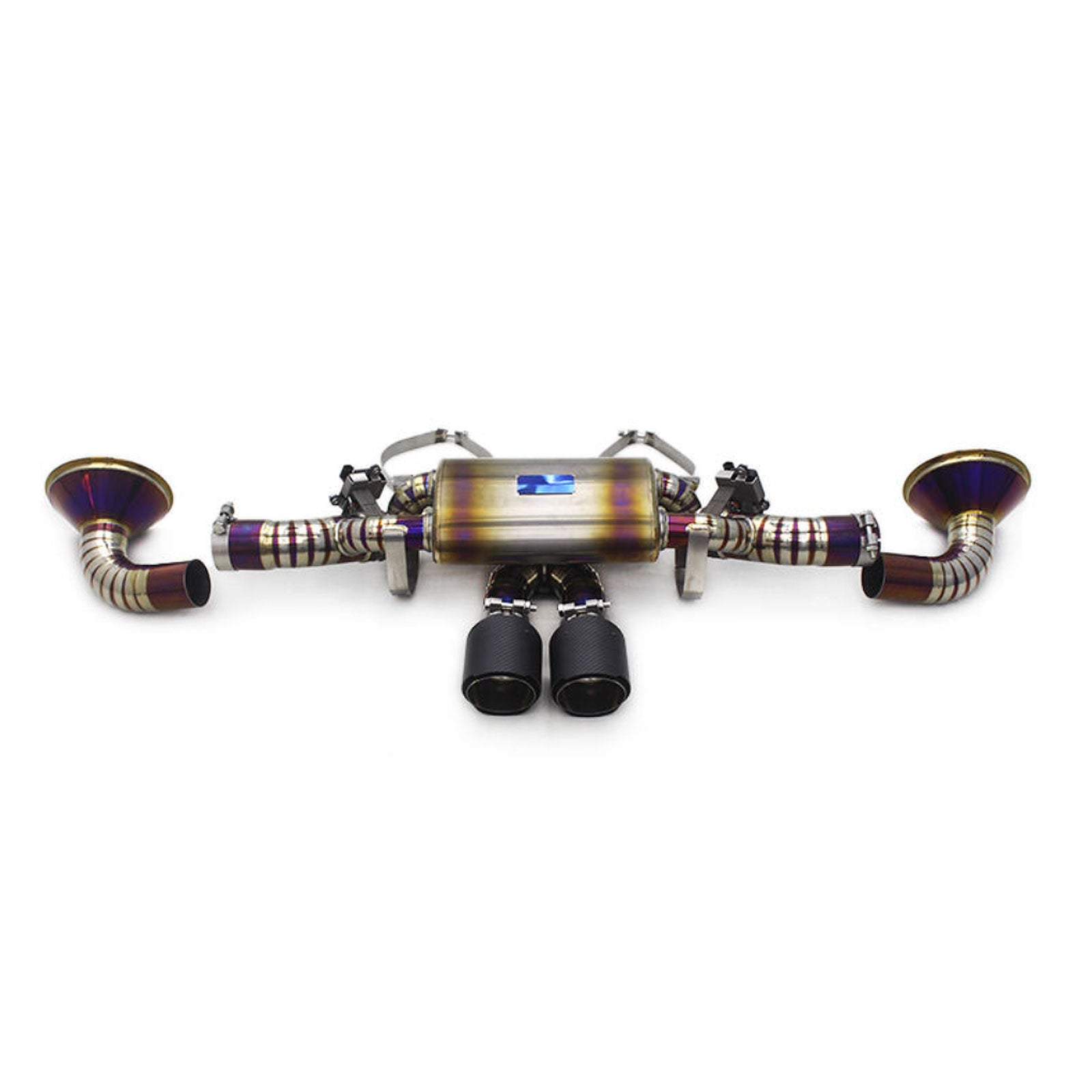 Titanium OEM Style Catback Exhaust for Porsche 992 992.1 992.2 GT3 RS GT3RS 4.0 - Bull Boost Performance