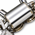 Titanium Valved Catback Exhaust for Porsche 992 992.1 992.2 GT3 RS GT3RS 4.0 by Stratec Systems