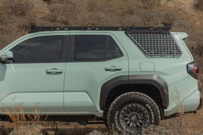 DV8 25-26 Toyota 4Runner Exterior Window Molle for DV8 Roof Rack - Driver
