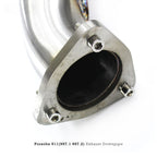 Catted Exhaust Header Downpipe for Porsche Carrera 911 997 997.1 997.2 - Bull Boost Performance