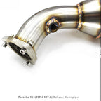 Catted Exhaust Header Downpipe for Porsche Carrera 911 997 997.1 997.2 - Bull Boost Performance