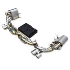 Titanium Valved Catback Exhaust for Porsche 911 997.1 997.2 Carrera 4S - Bull Boost Performance