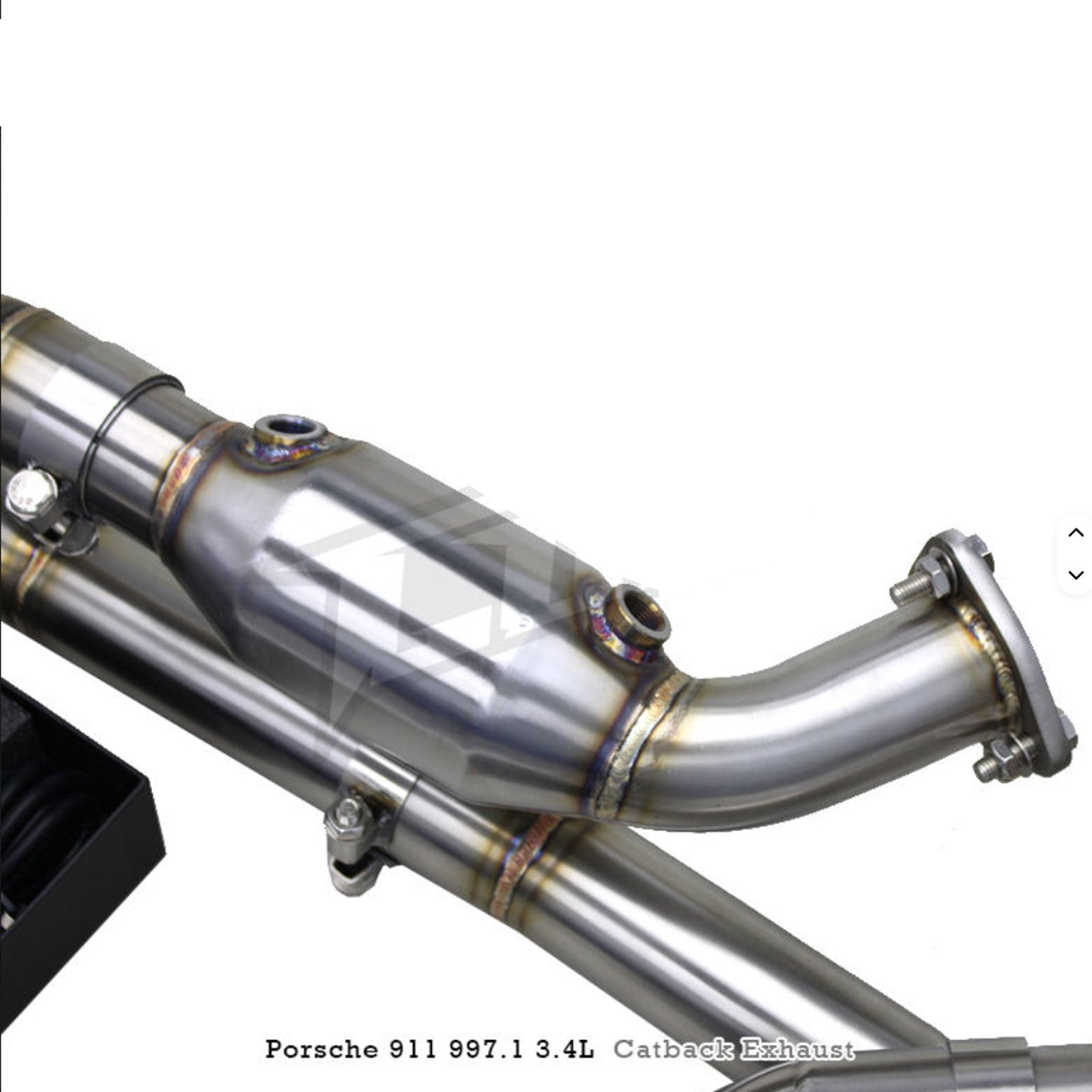 304ss Valved Catback Exhaust for Porsche 911 997.1 997.2 Carrera 4S - Bull Boost Performance