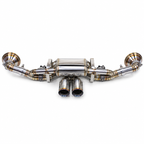 Titanium Valved Catback Exhaust for Porsche 992 992.1 992.2 GT3 RS GT3RS 4.0 by Stratec Systems