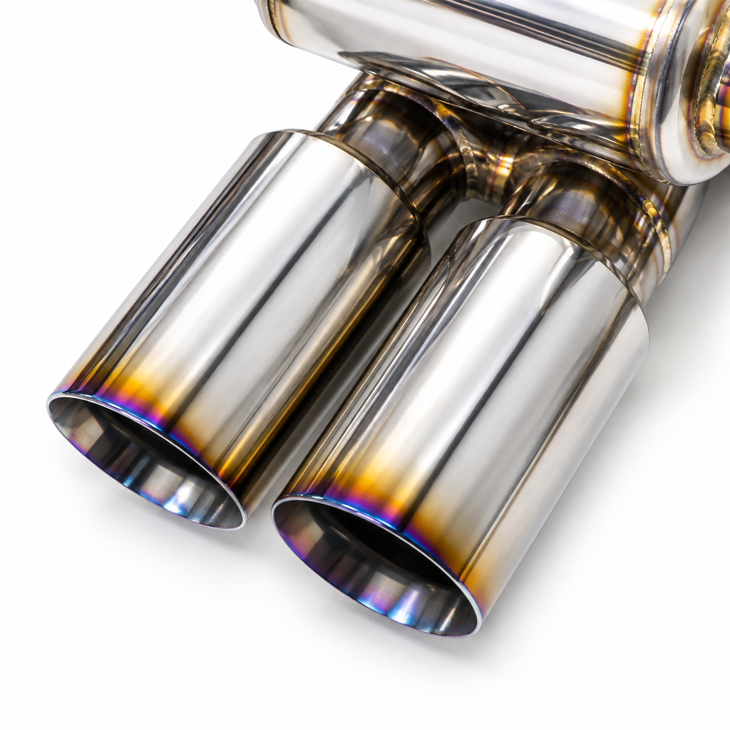 Titanium Valved Catback Exhaust for Porsche 992 992.1 992.2 GT3 RS GT3RS 4.0 by Stratec Systems