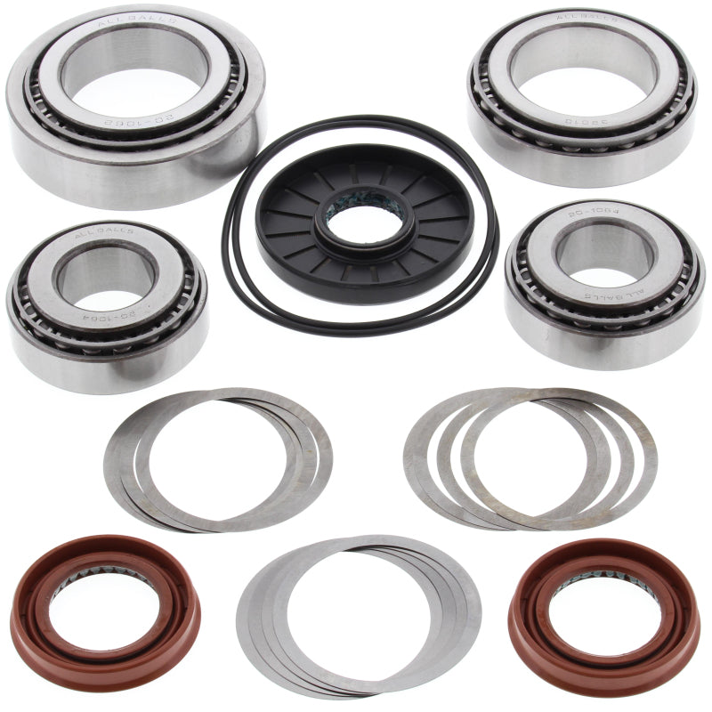 All Balls Racing 10-14 Polaris RZR 4 800 Differential Bearing & Seal Kit Rear