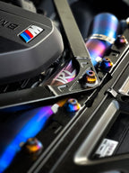 IRL BMW G8x Titanium Front Mount Intakes