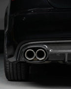 Audi A7 S-Line Sportback Carbon Fiber Rear Bumper Boot Diffuser 2013 - 2014