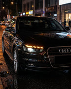 Audi A4 RS Style LED Headlight Assembly with Daytime Running Lights 2008 - 2012