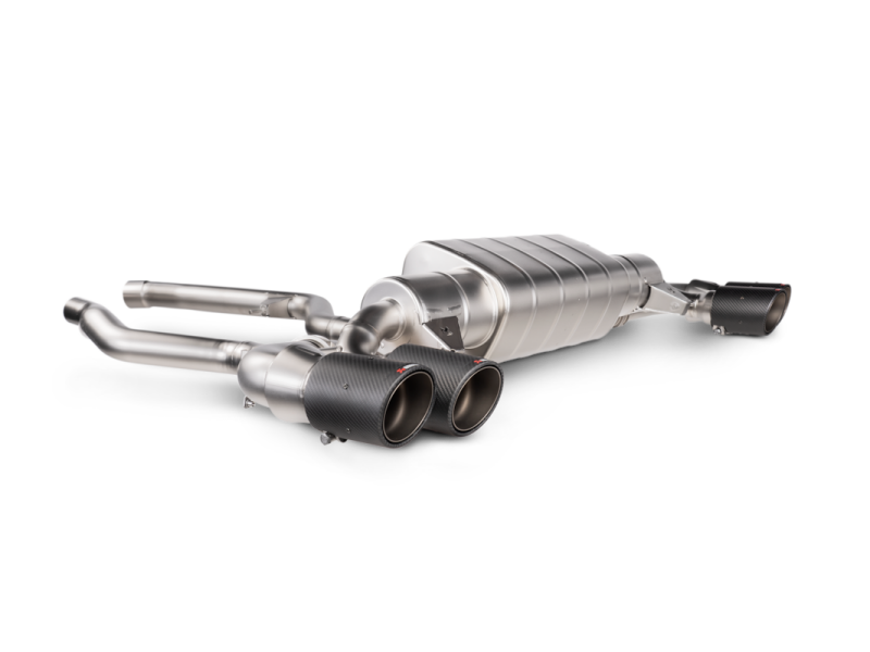 Akrapovic 2022 BMW M440i (G22, G23) Slip-On Line (Titanium) (Requires BMW Part #18308686640)
