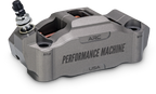 Performance Machine 125 x 4 Race Series Radial Mount Caliper with ARC - Left - Gunmetal Grey