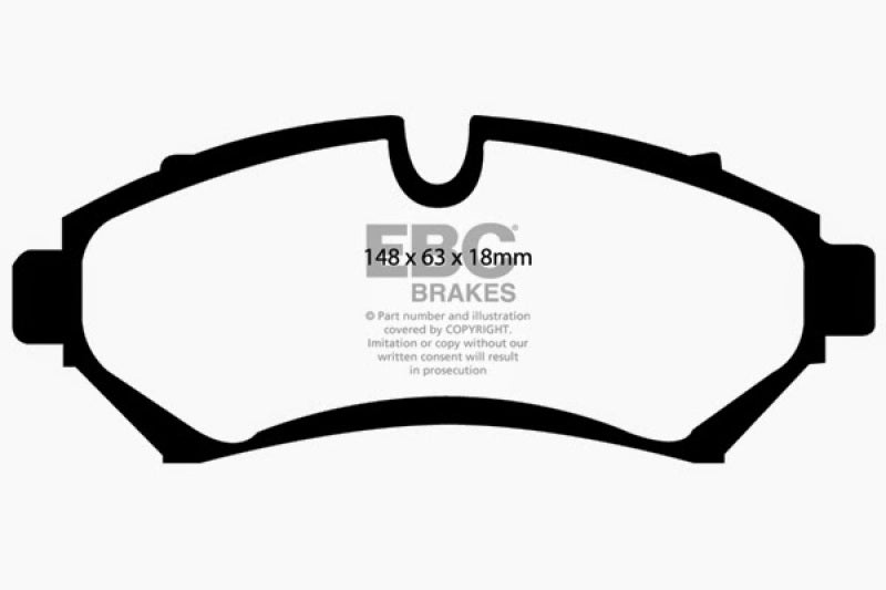 EBC 98-04 Cadillac Seville 4.6 Ultimax2 Front Brake Pads