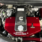 Wehrli 13-23 Dodge Cummins 6.7L Fabricated Aluminum Engine Cover - Kiwi Green