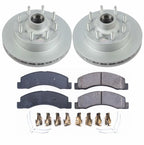 Power Stop 03-04 Ford F-350 Super Duty Front Z17 Coated Brake Kit