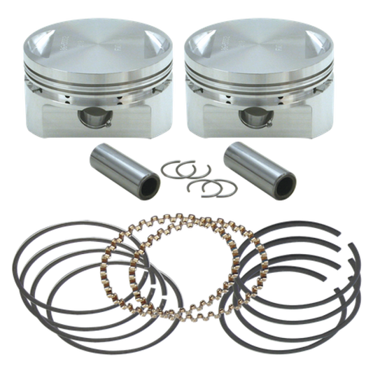 S&S Cycle 84-99 BT 3-1/2in .010in Bore Forged Stroker Piston Kit