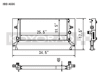 Koyo 22-26 Hyundai Elantra N All Aluminum Radiator
