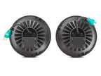 Raxiom 07-18 Jeep Wrangler JK Axial Series DB1 LED Headlights- Black Housing- Clear Lens