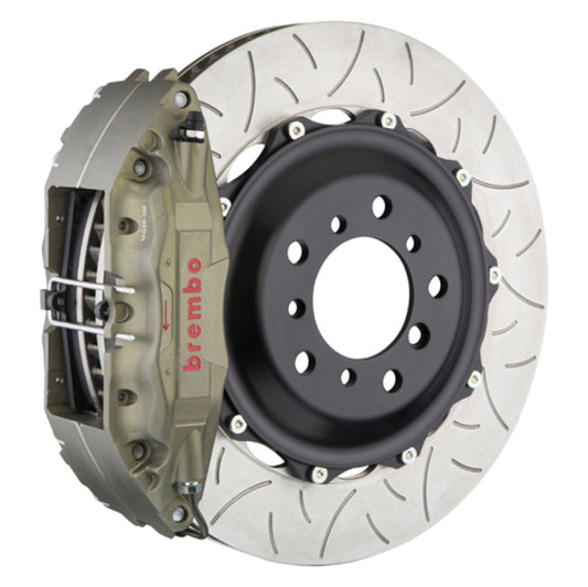 Brembo 01-06 M3 (E46) PISTA Front Race BBK 4 Piston Cast 2pc 355x32x53a 2pc Rotor T3-Clear HA