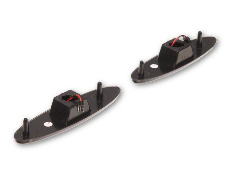 Raxiom 97-04 Chevrolet Corvette C5 Axial Series LED Rear Side Markers- Smoked
