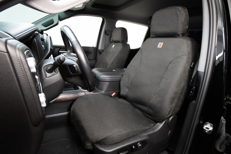 Covercraft 19-25 Ford F250 F350 Carhartt Super Dux SeatSaver Second Row Custom Seat Cover - Gravel